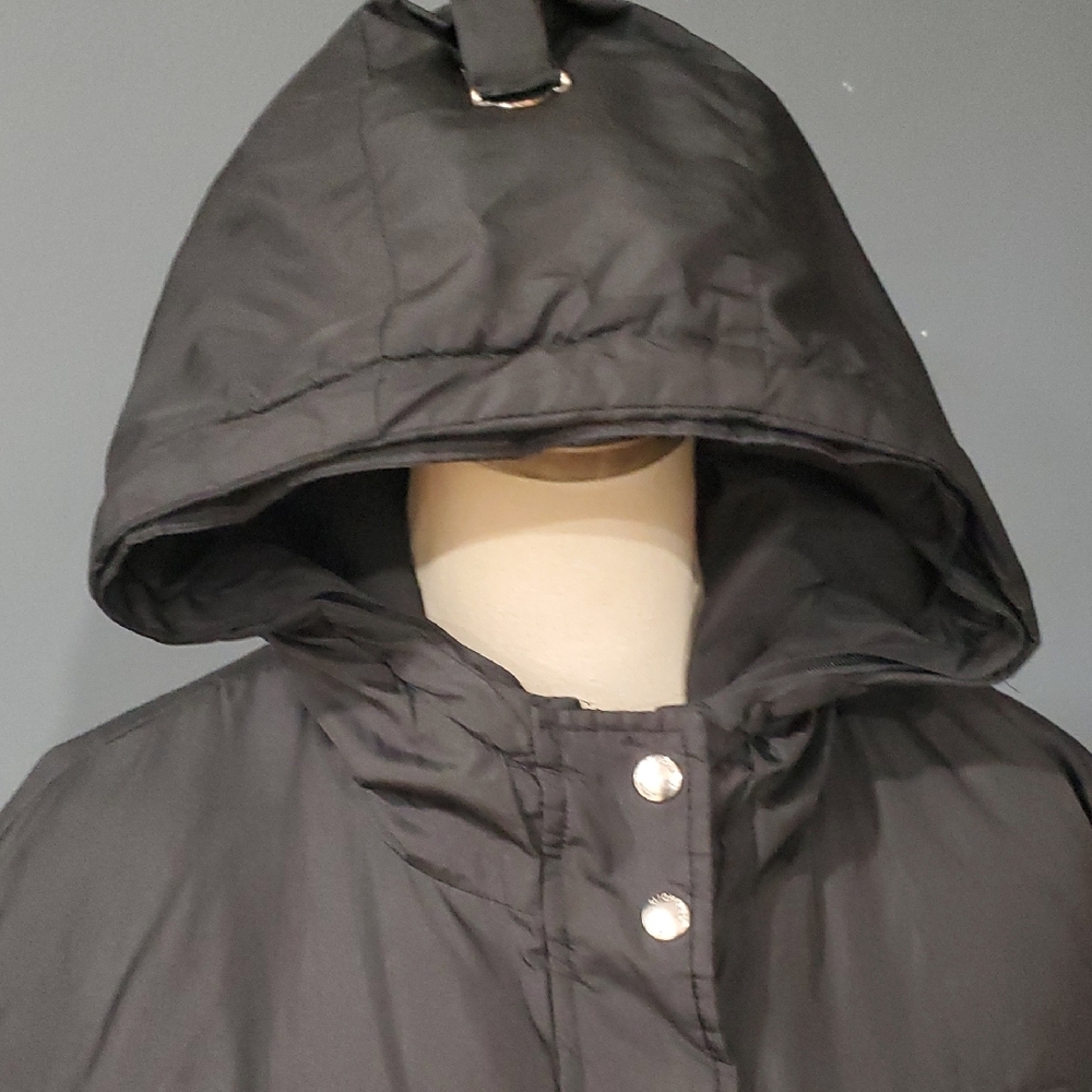 Flawed Michael Kors Long Black Coat - Picture 6 of 17